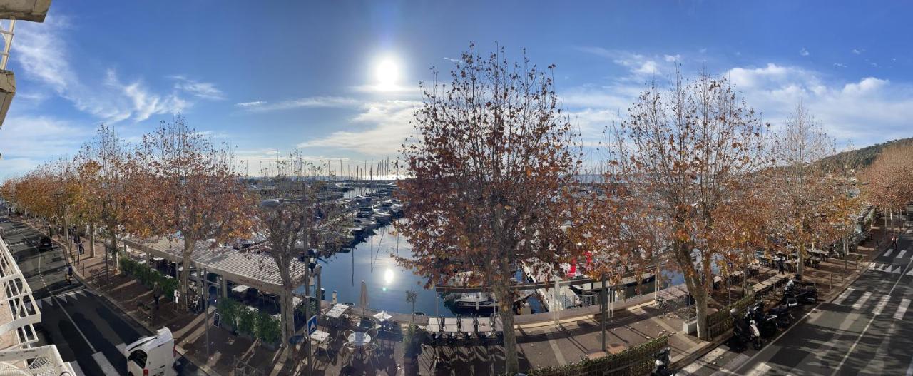 Le Petit Pinson Meerblick Port Golfe-Juan Dış mekan fotoğraf